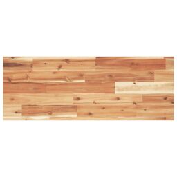 Berkfield Home Table Top Rectangular 100x30x2 cm Solid Wood Acacia in Brown - Size: 100 x 30 x 2 cm - thumbnail 2