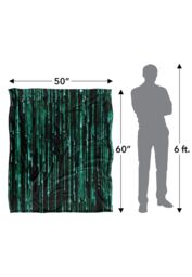 Warner Brothers The Matrix Silky Touch Super Soft Throw Blanket 152x127cm in White - Size: 152x127 cm - thumbnail 3