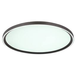 Netlighting Dublin Semi Ceiling Light Grey 50cm LED Dimmable 2700-6000K Remote - thumbnail 5