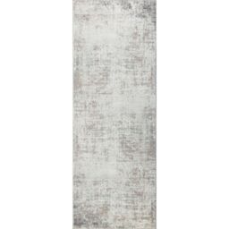 Livabliss Roma-Abstract Gray Blue Brown Modern Marble Living Dining Bedroom Rug in Dark Brown - Size: 80 cm x 220 cm - thumbnail 2