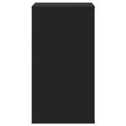 Berkfield Home Corner Chest of Drawers Black 60x41x76 cm Engineered Wood - Size: 60 x 41 x 76 cm - thumbnail 6