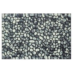 Nicoman Stone Pebble Design Indoor & Outdoor Mat in Grey - Size: 40 cm x 60 cm - thumbnail 2
