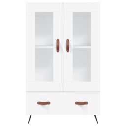 Berkfield Home Highboard White 69.5x31x115 cm Engineered Wood - thumbnail 6