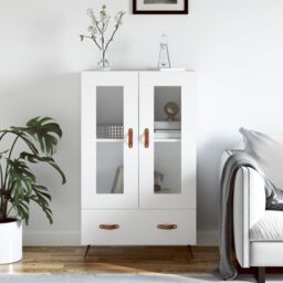 Berkfield Home Highboard White 69.5x31x115 cm Engineered Wood
