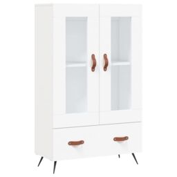 Berkfield Home Highboard White 69.5x31x115 cm Engineered Wood - thumbnail 2
