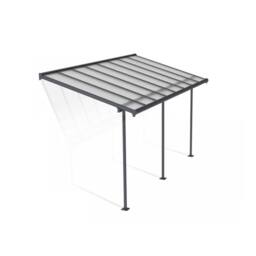 Palram Patio Cover Sierra 2.3X4.6 Clear - L447.5 x W224 x H300 - Grey - thumbnail 1