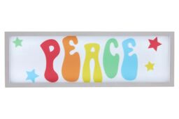 Orsina Premier Kids Peace LED Light Box in White - thumbnail 1