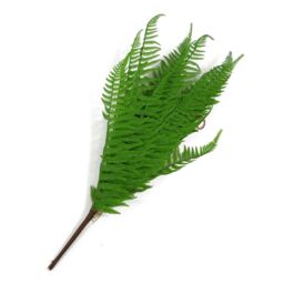 Leaf 60cm Artificial Bushy Dixie Wood Fern Dark Green Plant - thumbnail 2