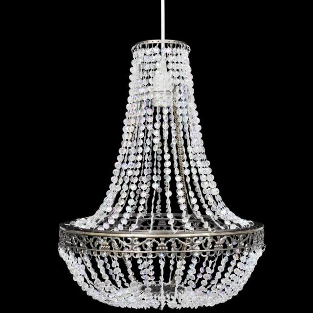 Berkfield Home Pendant Chandelier 36.5 x 46 cm in Black - image 1