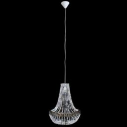 Berkfield Home Pendant Chandelier 36.5 x 46 cm in Black - thumbnail 3