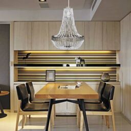 Berkfield Home Pendant Chandelier 36.5 x 46 cm in Black - thumbnail 5