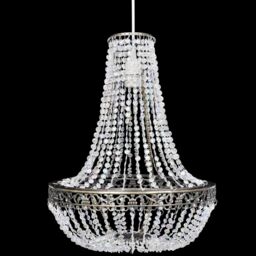 Berkfield Home Pendant Chandelier 36.5 x 46 cm in Black - thumbnail 1