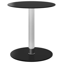 Berkfield Home Modern Coffee Table Black 40 cm Tempered Glass - thumbnail 2