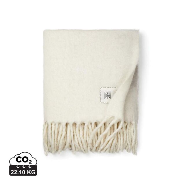 Vinga Saletto Wool Blend Blanket in Beige - image 1