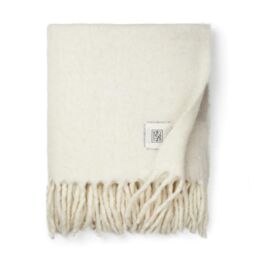 Vinga Saletto Wool Blend Blanket in Beige - thumbnail 2