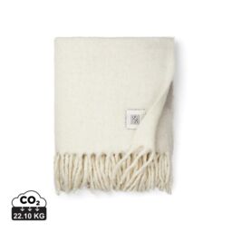 Vinga Saletto Wool Blend Blanket in Beige - thumbnail 1