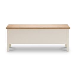 Cheshire Premium Westford Storage Bench in Ivory & Oak - thumbnail 7