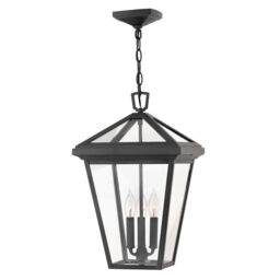 Netlighting Hinkley Alford Place Outdoor Pendant Ceiling Light Museum Black IP44