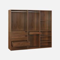 sweeek Modular dressing kit with 3 elements in Dark Brown - thumbnail 3