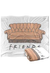 Warner Brothers Friends 152x127cm The Pivot Silky Touch Super Soft Throw Blanket in White - Size: 152x127 cm - thumbnail 2