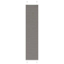 Berkfield Home Pleated Blind Anthracite 40x200 cm Fabric Width 39.4 cm Polyester in Black