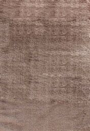 Desire Rugs Modern Soft Plain Shimmer Shaggy Area Rugs in Bronze - Size: 80 cm x 150 cm - thumbnail 2
