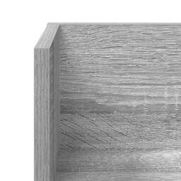 Berkfield Home Decorative Wall Shelves 2 pcs Grey Sonoma 75x16.5x16.5 cm Enginee - thumbnail 9