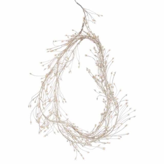 Lemon Pavilion Furniture and Decor 2.75m9ft Plug-In LED Eight Sequence Warm Cluster String Light in Clear - image 1