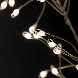 Lemon Pavilion Furniture and Decor 2.75m9ft Plug-In LED Eight Sequence Warm Cluster String Light in Clear - thumbnail 4