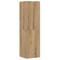 Berkfield Home 8 Piece TV Cabinet Set Wall-mounted Artisan Oak Engineered Wood in Brown - thumbnail 6