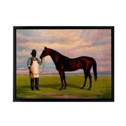"Artery8 After Henry Stull Bonnie Scotland Framed Canvas Wall Art Print - Size: W18"" x H24""" - thumbnail 1