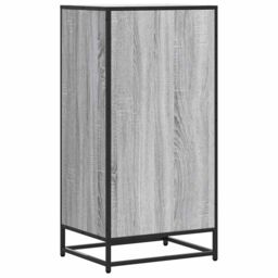 Berkfield Home Shoe Rack Grey Sonoma 48x38x97.5 cm Engineered Wood - thumbnail 6