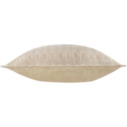 Yard Ramas Textured Jacquard 100% Cotton Cushion in Natural - Size: 40 cm x 60 cm - thumbnail 4