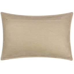 Yard Ramas Textured Jacquard 100% Cotton Cushion in Natural - Size: 40 cm x 60 cm - thumbnail 3