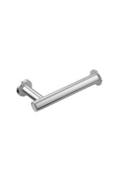 Cosmic Toilet roll holder with lid 16cm, Silver, Architect S+ Collection in Grey