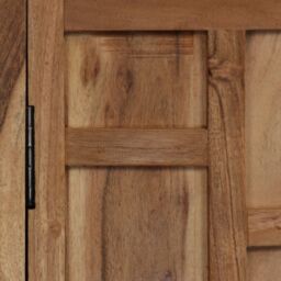 Berkfield Home Sideboard Solid Acacia Wood 60x35x76 cm Brown - Size: 60 x 35 x 76 cm - thumbnail 5