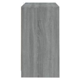 Berkfield Home Sideboard Grey Sonoma 70x41x75 cm Engineered Wood - Size: 70 x 41 x 75 cm - thumbnail 4