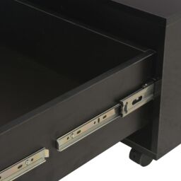 Berkfield Home Coffee Table High Gloss Black 60x60x35 cm Engineered Wood - Size: 60 x 60 x 35 cm - thumbnail 6
