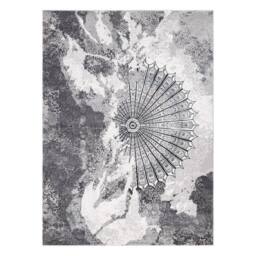 RugsX Allure Rug in Grey - Size: 140 cm x 190 cm - thumbnail 2