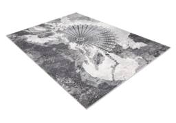 RugsX Allure Rug in Grey - Size: 140 cm x 190 cm - thumbnail 4