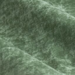 Yard Heavy Chenille Velvet Room Darkening Pencil Pleat Curtain Pair in Green - Size: 168 cm width x 229 cm drop - thumbnail 4