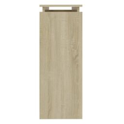 Berkfield Home Console Table Sonoma Oak 102x30x80 cm Engineered Wood in Brown - Size: 102 x 30 x 80 cm - thumbnail 5