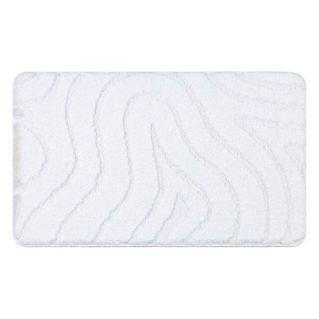 RugsX Dywaniki Łazienkowe Rug in White - Size: 60 cm x 100 cm - image 1
