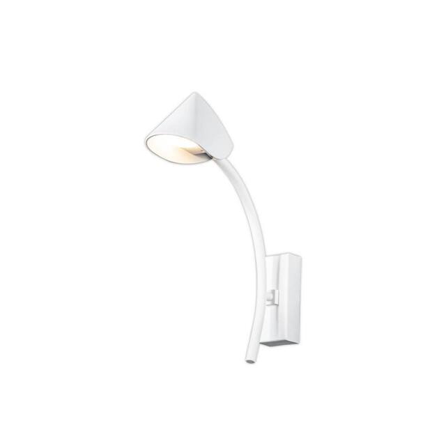 Netlighting Capuccina 1 Light Wall Lamp 7W LED 3000K 630lm White 3yrs Warranty - image 1