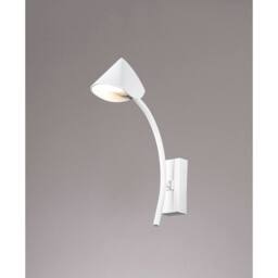 Netlighting Capuccina 1 Light Wall Lamp 7W LED 3000K 630lm White 3yrs Warranty - thumbnail 2