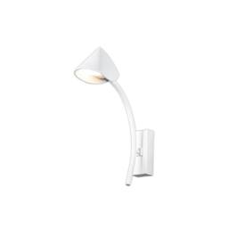 Netlighting Capuccina 1 Light Wall Lamp 7W LED 3000K 630lm White 3yrs Warranty - thumbnail 1