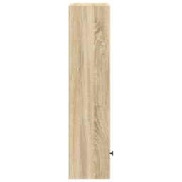 Berkfield Home Bookcase Sonoma Oak 31x24x102 cm Engineered Wood in Brown - Size: 31 x 24 x 102 cm - thumbnail 6