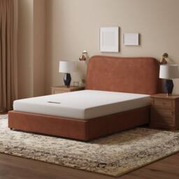Rest Relax Visco Therapy Essential 18cm Ortho Cool Blue Foam Mattress in White - Size: Single - thumbnail 4