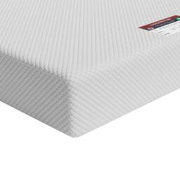 Rest Relax Visco Therapy Essential 18cm Ortho Cool Blue Foam Mattress in White - Size: Single - thumbnail 3