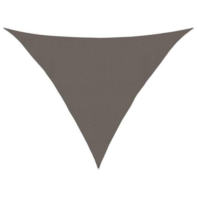 Berkfield Home Sunshade Sail 160 g/m ² Anthracite 4x4x5.8 m HDPE in Charcoal - image 1